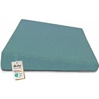 Herlag Keilkissen Stella, Ergonomisches Sitzkeilkissen 33x37x7/2cm Waschbarer Bezug