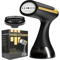 Athlix Dampfgarer Tragbarer Dampfglätter Dampfgarer für Kleidung Bügeleisen, 1300 W, 1300W, 360°-Dampffunktion, 350 ml Fassungsvermögen
