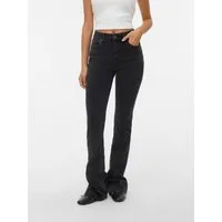 Vero Moda Bootcut-Jeans VMFLASH MR FLARED JEANS LI170 GA NOOS Baumwollmischung mit Stretch, regular waist, bootcut fit