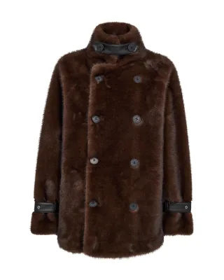 MOS MOSH - MMNanette Faux Fur Jacket - Gr. - XS
