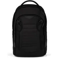Satch Schulranzen Schulrucksack MATCH PLUS Blackjack (1 Stück), Schulranzen, ergonomisch, 30 + 5 Liter, 4 Fächer