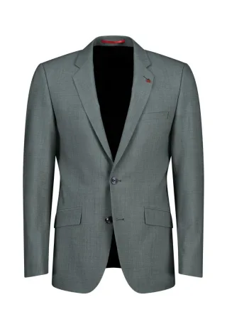 ROY ROBSON - Slim Fit: Sakko grün - Gr. - 46
