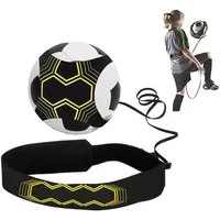 BlingBin Trainingshilfe Fußball Kick Trainer, Einstellbare Fußball Training Taille Gürtel, Fußball Praxis Ausrüstung Geeignet für Fußbälle der Größen 3, 4 und 5