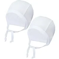 TupTam Erstlingsmütze TupTam Unisex Baby Erstlingsmütze zum Binden 2er Pack
