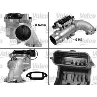 Valeo Drosselklappenstutzen Renault Grand Megane Sc?nic 1,5