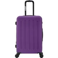 Flexot Hartschalen-Trolley F-3045 (Gr. M, L, XL) – Kofferset – ABS-Hartschale, 4 Rollen, Robuster und moderner Koffer mit vier 360° Rollen und Zahlenschloss