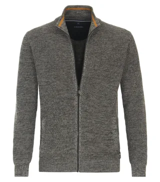 CASAMODA - Strickjacke silber - Gr. - XL