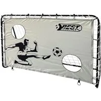 Best Sporting Fußballtor Fußballtor mit Torwand 2 Schusslöcher