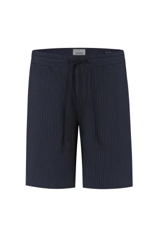 Dstrezzed - DS_Logan Waffle Sweatshort dk. navy - Gr. - XL