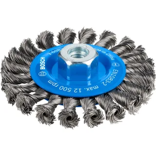 Bosch PRO Scheibenbürste, gezopft, 115 mm, 12500 U/min, M14 - 2608622059