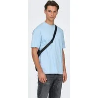 ONLY & SONS Rundhalsshirt ONSFRED RLX SS TEE Baumwolle, relaxed fit