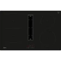 V58NBS1L0 N 50, Autarkes Kochfeld schwarz, 80 cm, mit integriertem Dunstabzug