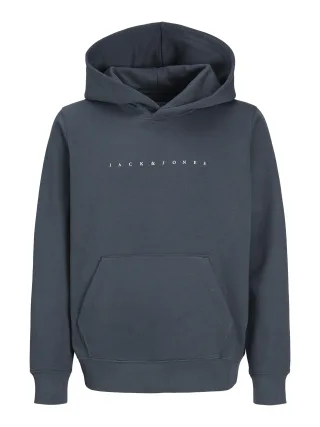 JACK&JONES - JJESTAR JJ SWEAT HOOD NOOS JNR Grau - Gr. - 140