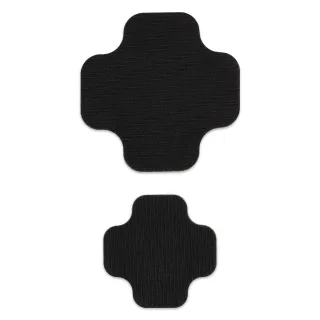 Prym Rub-on Patch EXTREME, Farbe: schwarz, Inhalt: 2 Stück