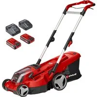 Einhell Akkurasenmäher Einhell Power X-Change RASARRO 36/36, 36 cm Schnittbreite, mit 2x Akku 18V/3,0Ah Plus und 2x Ladegerät