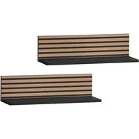 Schildmeyer Wandregal Ryker, Wandregal, melaminharzbeschichtet,Made in Germany, B: 60 cm, 1-tlg., Solide Verarbeitung - Dieses Produkt ist in Deutschland gefertigt