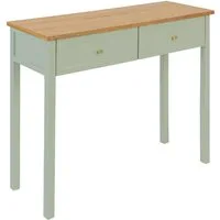 Atmosphera Créateur d'intérieur Schreibtisch Konsole mit Schubladen MOHEA, 100 x 35 cm (funktional)