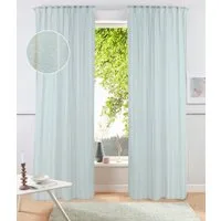 s.Oliver Gardine AMEERA (1 St), halbtransparent, mit Leinen, Schal, Wohnzimmer, Schlafzimmer, Vorhang