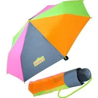 Scout Taschenregenschirm Mini Kinderschirm Basic reflektierend, leicht