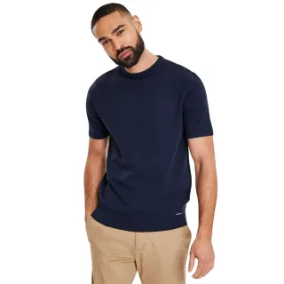 Threadbare - T-Shirt für Herren, Rundhalsausschnitt, Regulär (Marine)