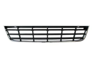 Stoßstange Gitter Abdeckung Mitte Rahmen Chrom für VW Passat 3C B6 + Variant