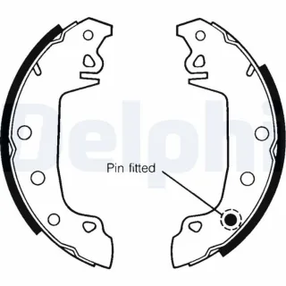 Delphi Bremsbacken hinten Dacia Fiat Peugeot Renault Seat Talbot