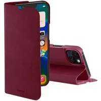 Hama Handyhülle Booklet Guard Pro für Apple iPhone 14 Bordeaux, Klapptasche Schutz-Hülle Book Case Cover Etui Tasche Bag Wallet