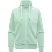 Ragwear Sweatjacke Ronette Cordy Zip-Jacke aus weichem Kord und hohem Kragen
