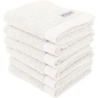 TOM TAILOR HOME Gästehandtuch COLOR BATH, Frottier (6-St), 100% Baumwolle, 30x50 cm, uni, große Farbauswahl