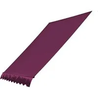 Quick Star Klemmmarkise Ersatzdach für Balkonmarkise 200cm / 250cm / 300cm, in mehrere Farben (1-St) Die Frontschlaufe ist passend für Stangen mit Durchmesser bis zu 28mm.