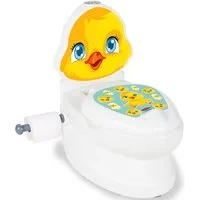 Jamara Toilettentrainer Meine kleine Toilette, Küken, mit Spülsound und Toilettenpapierhalter