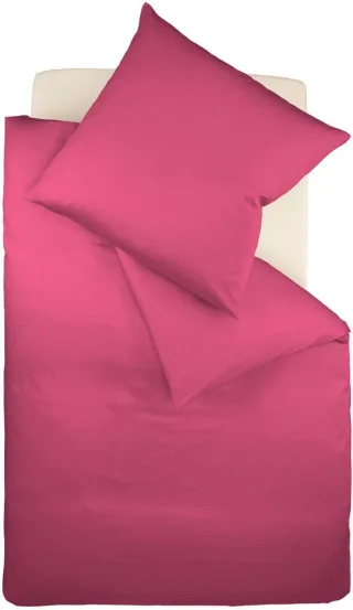 fleuresse Bettwäsche "Colours in 135x200, 155x220 oder 200x200 cm" 2 Stk. Bettwäsche aus 100% Baumwolle, uni, mit Reißverschluss