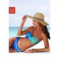LASCANA Bügel-Bandeau-Bikini im modischen Farbverlauf