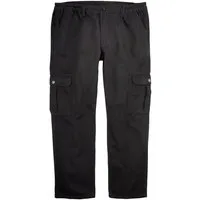 ABRAXAS Cargohose Abraxas Cargohose schwarz Übergröße