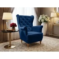 Beautysofa Ohrensessel Sessel FALCO Chesterfield Wohnzimmersessel Fernsehsessel