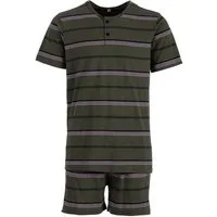 Henry Terre Shorty Pyjama Set Shorty - Streifen