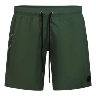 Boardshorts Scratch Logo Schwimmshorts in Dunkelgrün