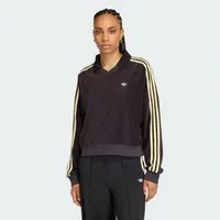 adidas Originals Langarm-Poloshirt TERRY TOWEL V NECK LONG SLEEVES POLOSHIRT (1-tlg)