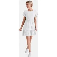 STOOKER WOMEN Spitzenkleid KIRA Kleid Kurzarmkleid Spitze elastisch tailliert für Damen