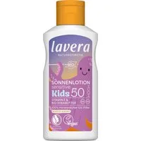 lavera Sonnenschutzlotion Sonnenlotion Sensitiv Kids LSF 50, 1-tlg.