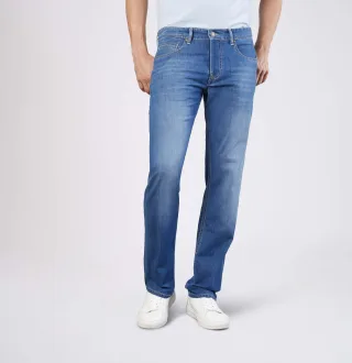 MAC - MAC JEANS - Arne, Light Weight Stretch blau - Gr. - 32