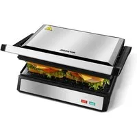 Aigostar Paninigrill Kontaktgrill für Sandwiches, Panini Grill, Sandwichmaker, BPA frei, 1500,00 W, Schnelles und gleichmäßiges Erhitzen,Antihaftbeschichtung,180° Öffnung