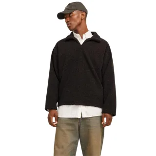 Jack And Jones - Sweatshirt für Herren, Teddy-Stoff, Langärmlig (Schokolade)