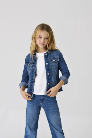 KIDS ONLY - KOGSARA MED BLUE DNM JACKET NOOS Medium Blue Denim - Gr. - 146