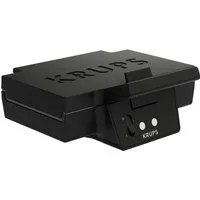 Krups Sandwichmaker Iconic 3-Eckform mit elegantem Design, Keramik-Antihaftbeschichtung, 850 W, extra-tiefe Platten, Maße: 23,1 x 26,5 x 10,8 cm, FDK461