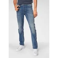 Jack & Jones Slim-fit-Jeans JJITIM mit Waschung und praktischen Taschen Abriebeffekte, modisch, slim fit, Denim