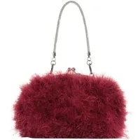 LIPSY Clutch Lipsy Feder-Clutch-Tasche mit Griff (1-tlg)