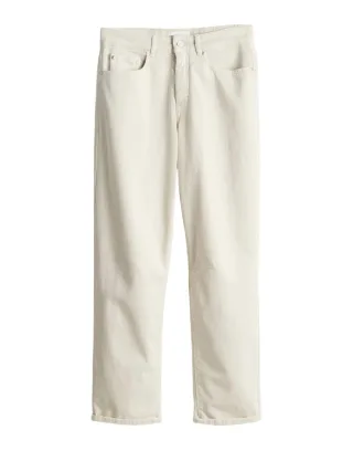 OPUS PANTS - Jeans - Melly relax beige - Gr. - L28