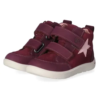 Pepino Klettschuhe LIAM - Gr. 22 - Rot - Rauleder
