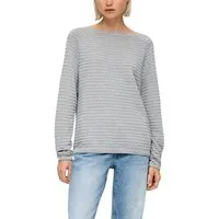QS Strickpullover mit Strukturmuster